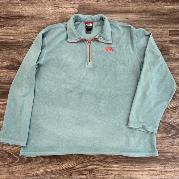 North‎ Face Men's Fleece Polartec 1/4 Zip Pullover - Picture 1 of 6